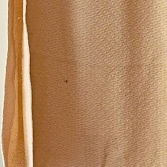 St. John Collection Long Boucle Knit Skirt Size 8 Light Yellow-Cream Color - Picture 6 of 10